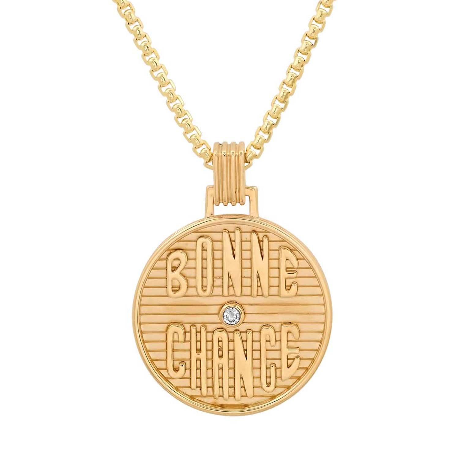 Grandsize Bonne Chance Necklace – helena rose jewelry