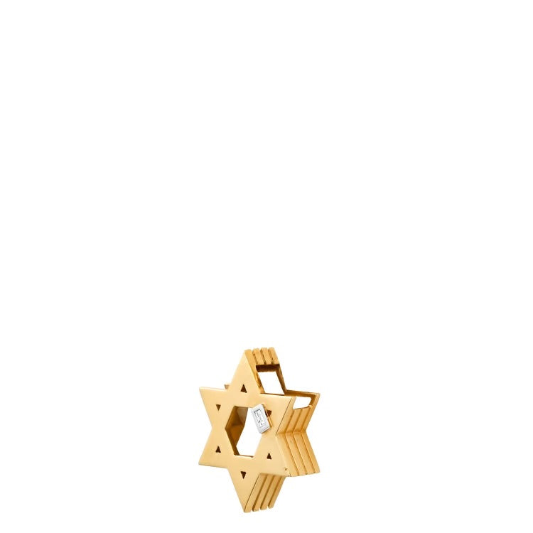 Slide-On Star of David Charm