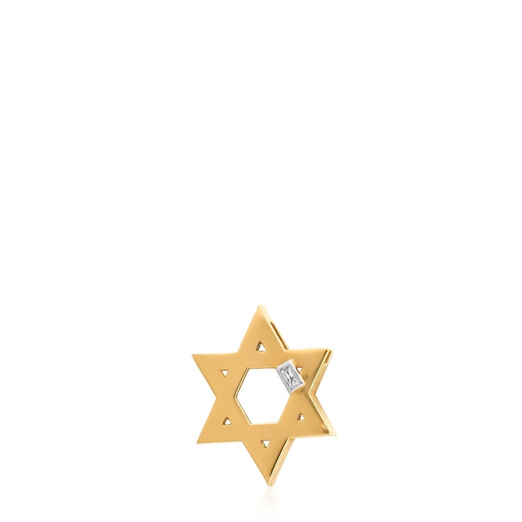 Slide-On Star of David Charm