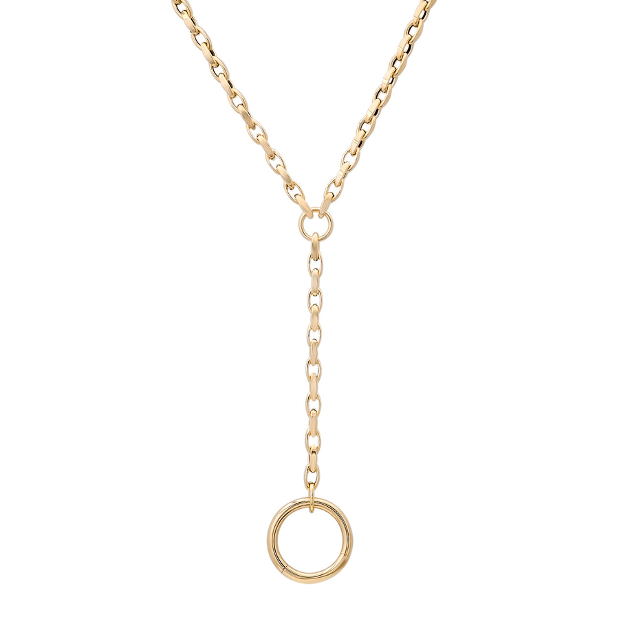 Oval Link Lariat