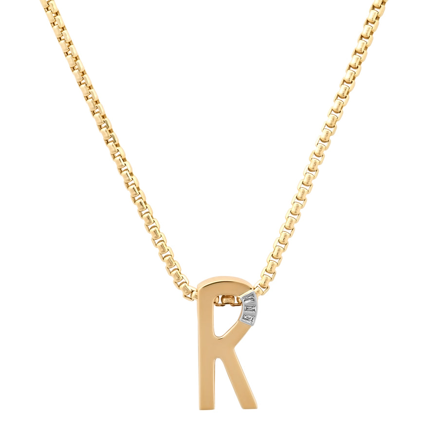 Slide-On Grandsize Initial Necklace