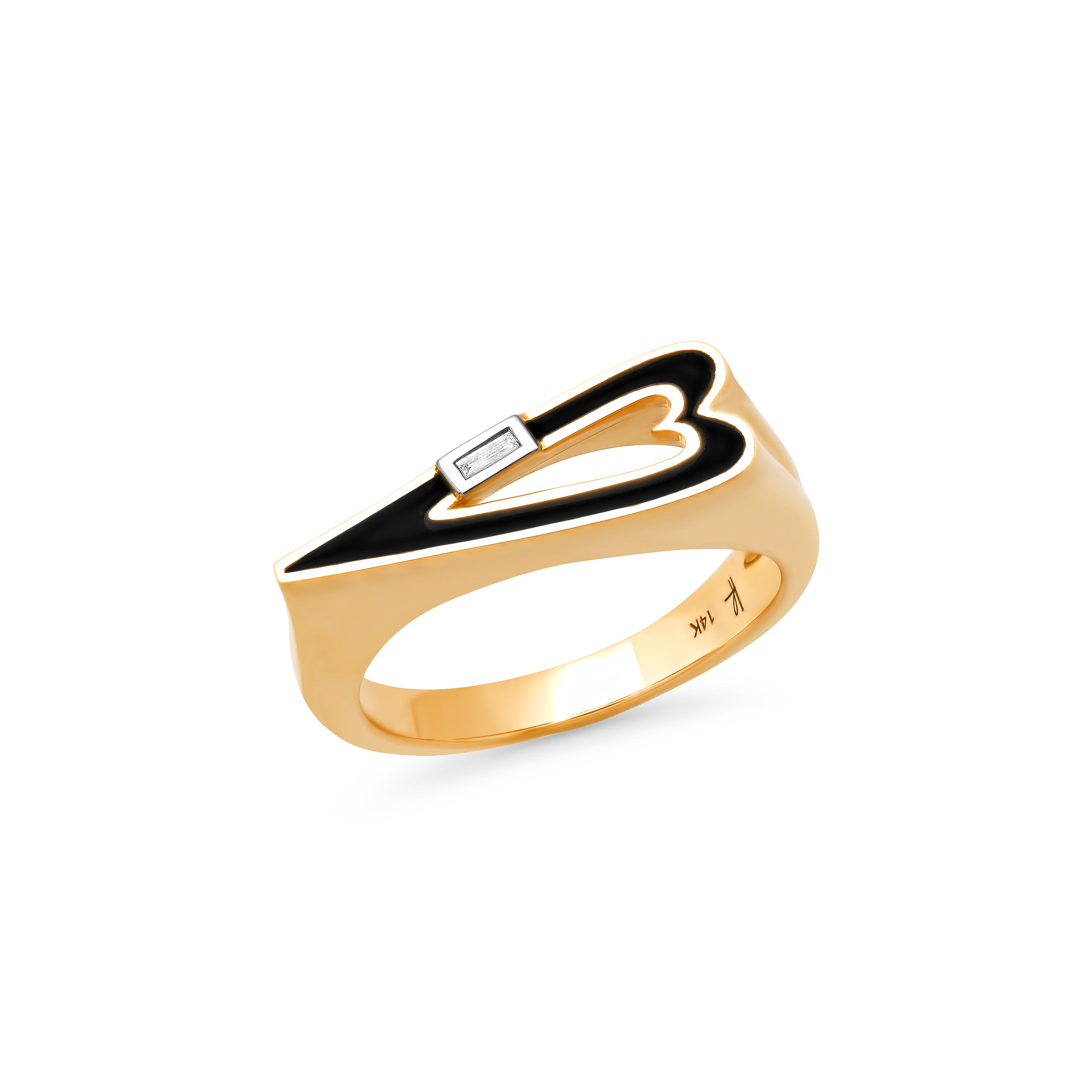 MBAB X HR Enamel Heart Ring – helena rose jewelry
