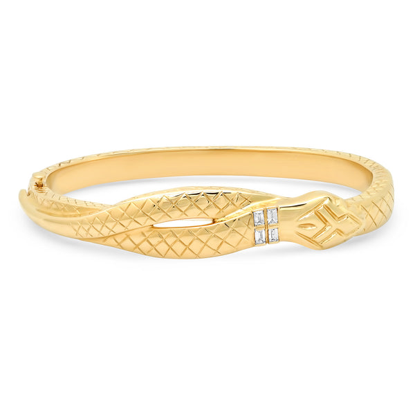 Sophia Serpent Bangle – helena rose jewelry